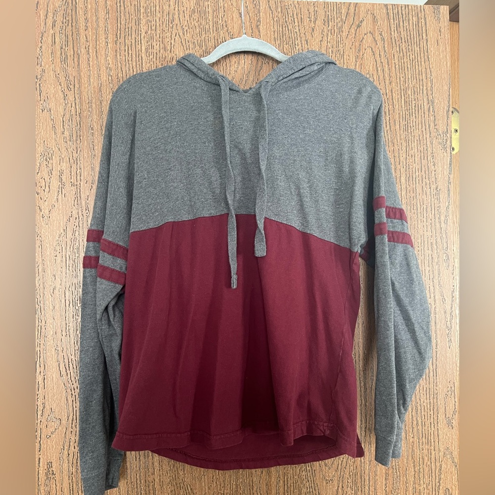Boxercraft University of Minnesota Gophers Gray and Maroon Long Sleeve Tee